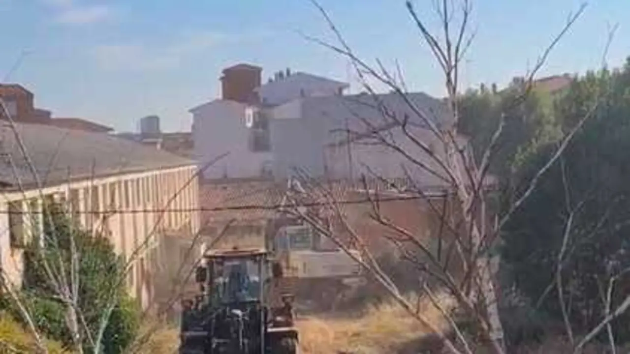 Inicio de las obras nuevo Lupa en Pinilla