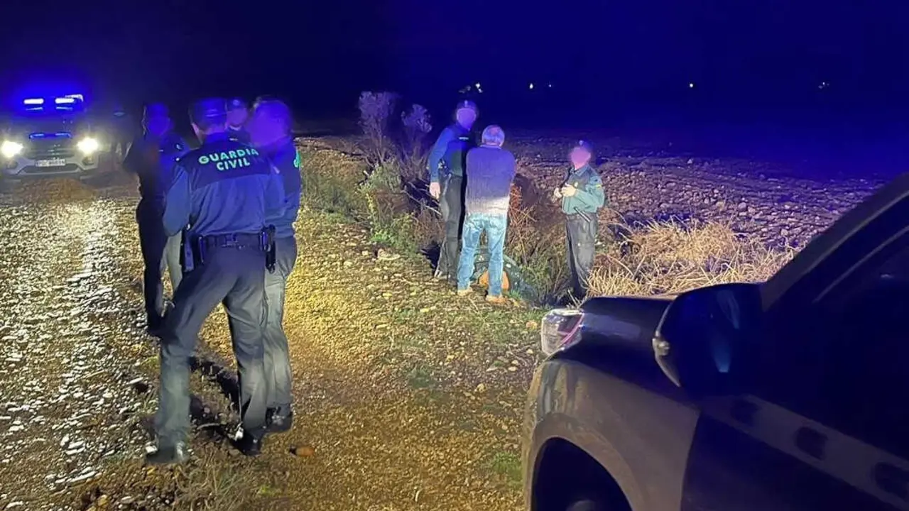 operativo de b&uacute;squeda en Cerezal de Sanabria