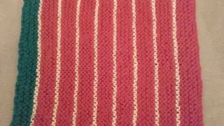 Bandera zamorana realizada a crochet