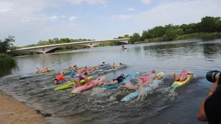 Campeonato de Salvamento en Los Pelambres