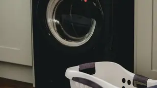 Foto de archivo lavadora