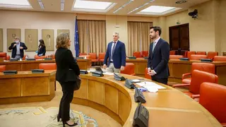PSOE Congreso Diputados. Vicepresidenta Teresa Ribera y Antidio Fagúndez, Diputado por Zamora