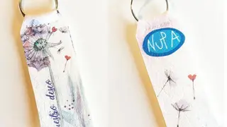 Llaveros solidarios de "Sayago Vuela"