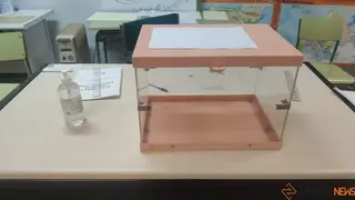 Urnas en las votaciones