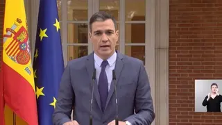 Comparecencia de Pedro Sánchez