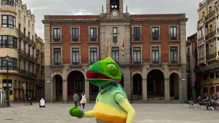 Un "camaleón" por Zamora