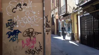 Pared de la calle Quebrantahuesos