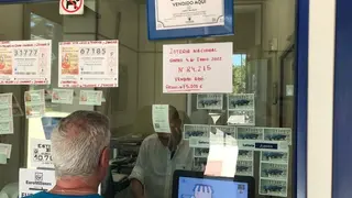 Una administración de Lotería en Zamora