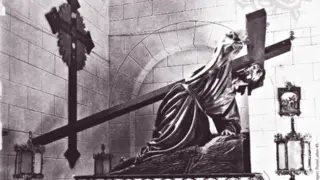 Cristo titular de la Hermandad de Jesús en su Tercera Caída. Fotografía: Hermandad de Jesús en su Tercera Caída