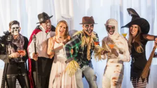 Disfraces Halloween. Fotografía de archivo