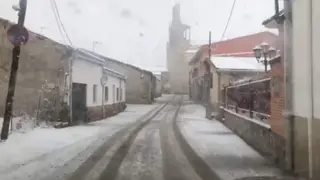 Nieva en Morales del Vino