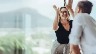 Equipo de trabajo. Fotografía de archivo