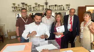 Votación de Eloy Tomé
