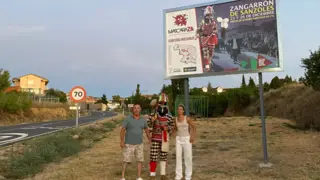 Cartel Zangarrón de Sanzoles