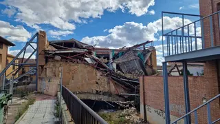 Estado actual del Palacio de Bustamante. Fotografía: Hispania Nostra