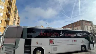Autobús donación de sangre