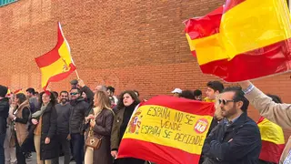 manifestación vox contra la amnistía