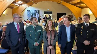 .  La delegada del Gobierno en Castilla y León, Virginia Barcones, acompañada por el subdelegado del Gobierno en Zamora, Ángel Blanco, se ha reunido hoy con más de 50 alcaldes de la provincia