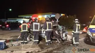 Accidente en Zamora. Imagen de archivo