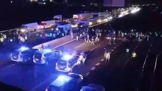 corte A6 en Benavente