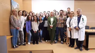 Acto de bienvenida y despedida MIR en el hospital Virgen de la Concha_4