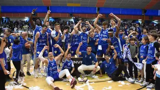 Celebración ascenso a LEB Oro