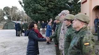 Margarita Robles visita Monte la Reina _35