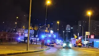 Bomberos arbol caido