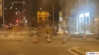 Herminia causa estragos en la ciudad de Zamora