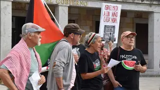 Protesta pro palestina Zamora _13