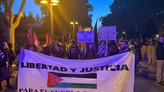 concetración por Palestina en Zamora_35