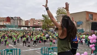 clase de zumba en Zamora en el día contra el cáncer en Zamora _6