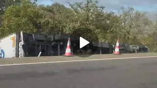 Foto del camión tomada de un vídeo