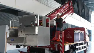 Nuevos vehículos servicio provincial de bomberos de Zamora _16