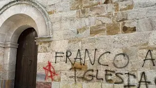 vandalismo en la Iglesia Santa Mar&iacute;a La Nueva de Zamora _4