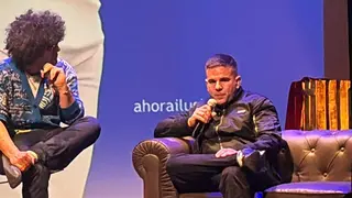 &Aacute;ngel Gait&aacute;n con Miguel Lucas