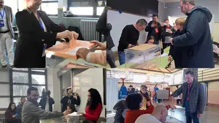 Candidatos por Zamora votan en las elecciones del 15M