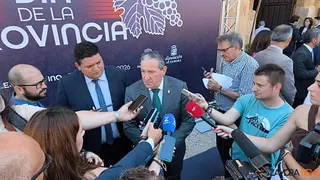 Javier Fa&uacute;ndez en el d&iacute;a de la Provincia 