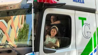  camioneros por Zamora en el d&iacute;a san Crist&oacute;bal _6