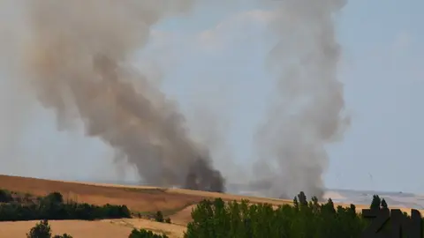 Foto de archivo de uno de los incendios sucedidos la pasada temporada