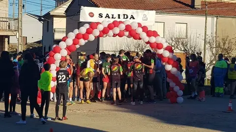 Imagen de archivo de la edición de 2019 de la San Silvestre del Rebollar