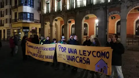 Imagen de archivo de una protesta contra los deshaucios