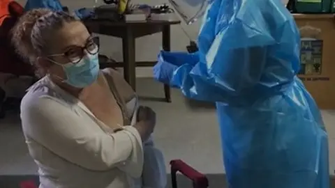 Vacunación en Toro.