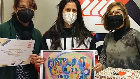 Diseños ganadores del concurso de CGT Zamora