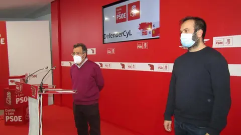 PSOE Zamora. José Ignacio Martín Benito y David Gago