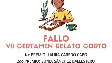 Cartel con el fallo de la Hermandad de Donantes