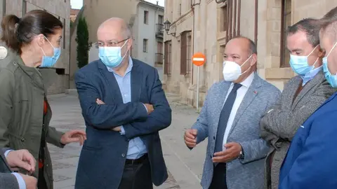 Igea durante su visita a Zamora