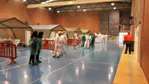 Foto de archivo del cribado en Zamora