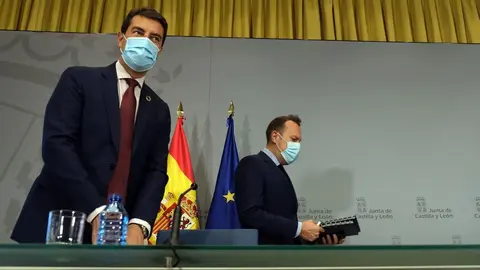 Ángel Ibáñez en rueda de prensa.