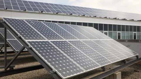 Planta foltovoltaica en la provincia.